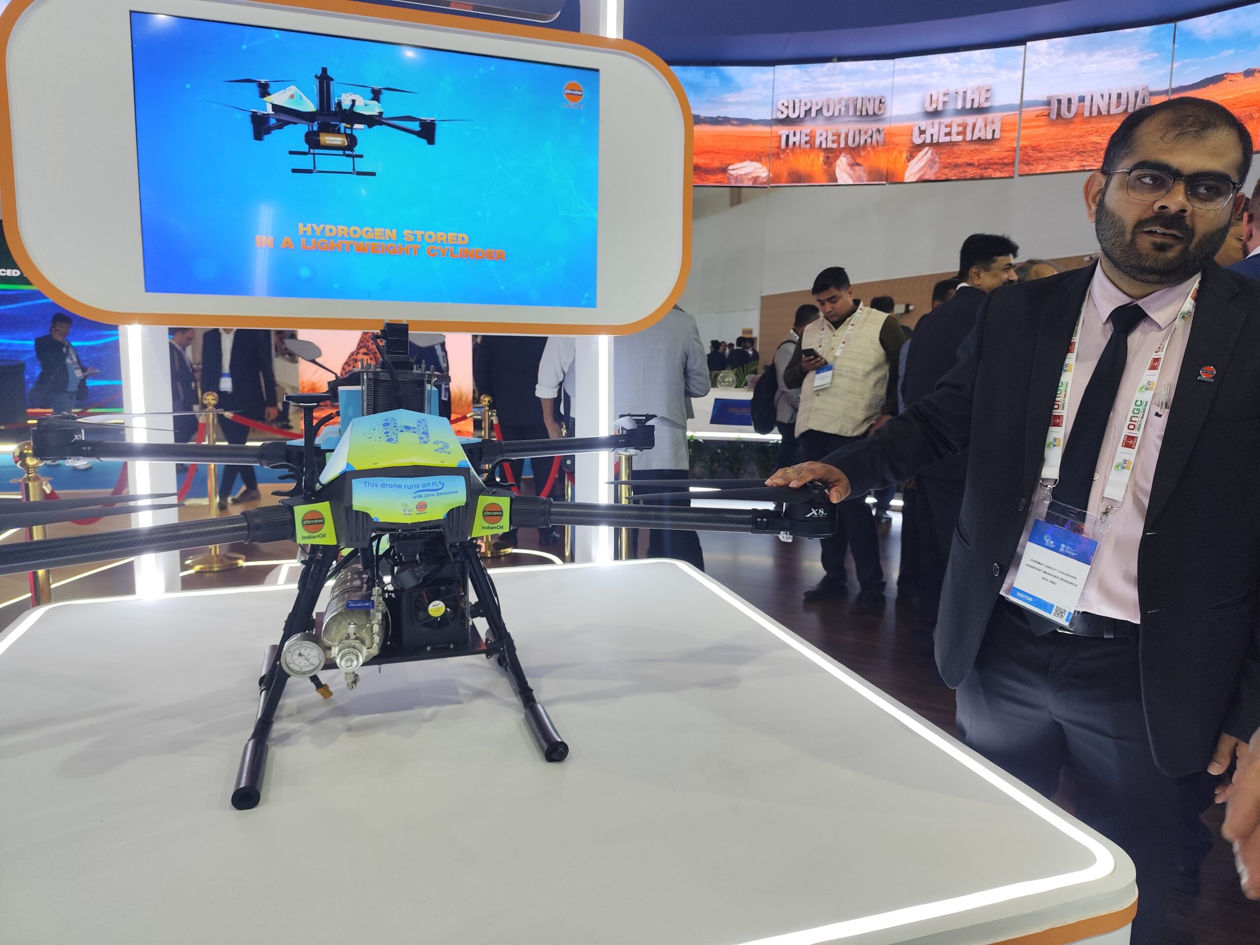 IOC hydrogen drone at IEW 2026