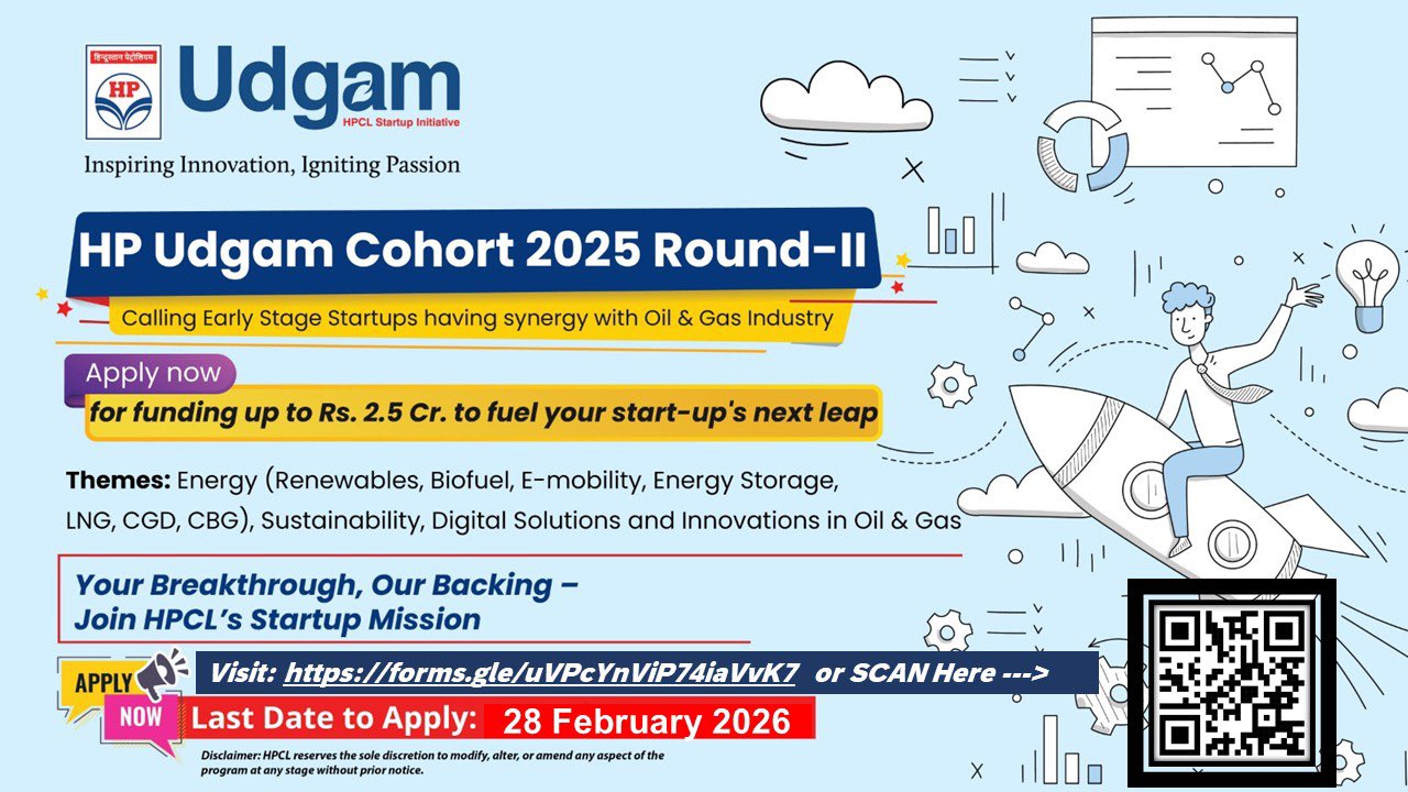 HP Udgam Cohort 2025 – Round 2 Applications Now Open!