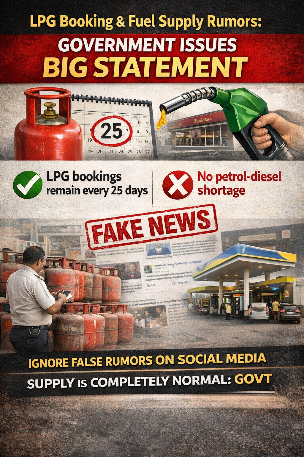 LPG Booking Rules India
