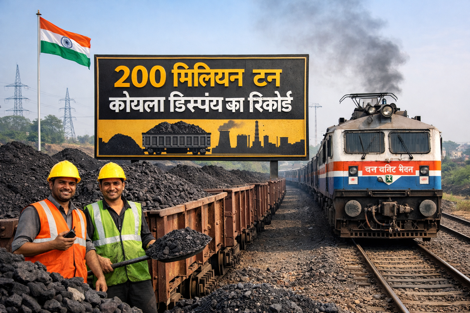 Coal Dispatch Crosses 200 Million Tonnes Milestone