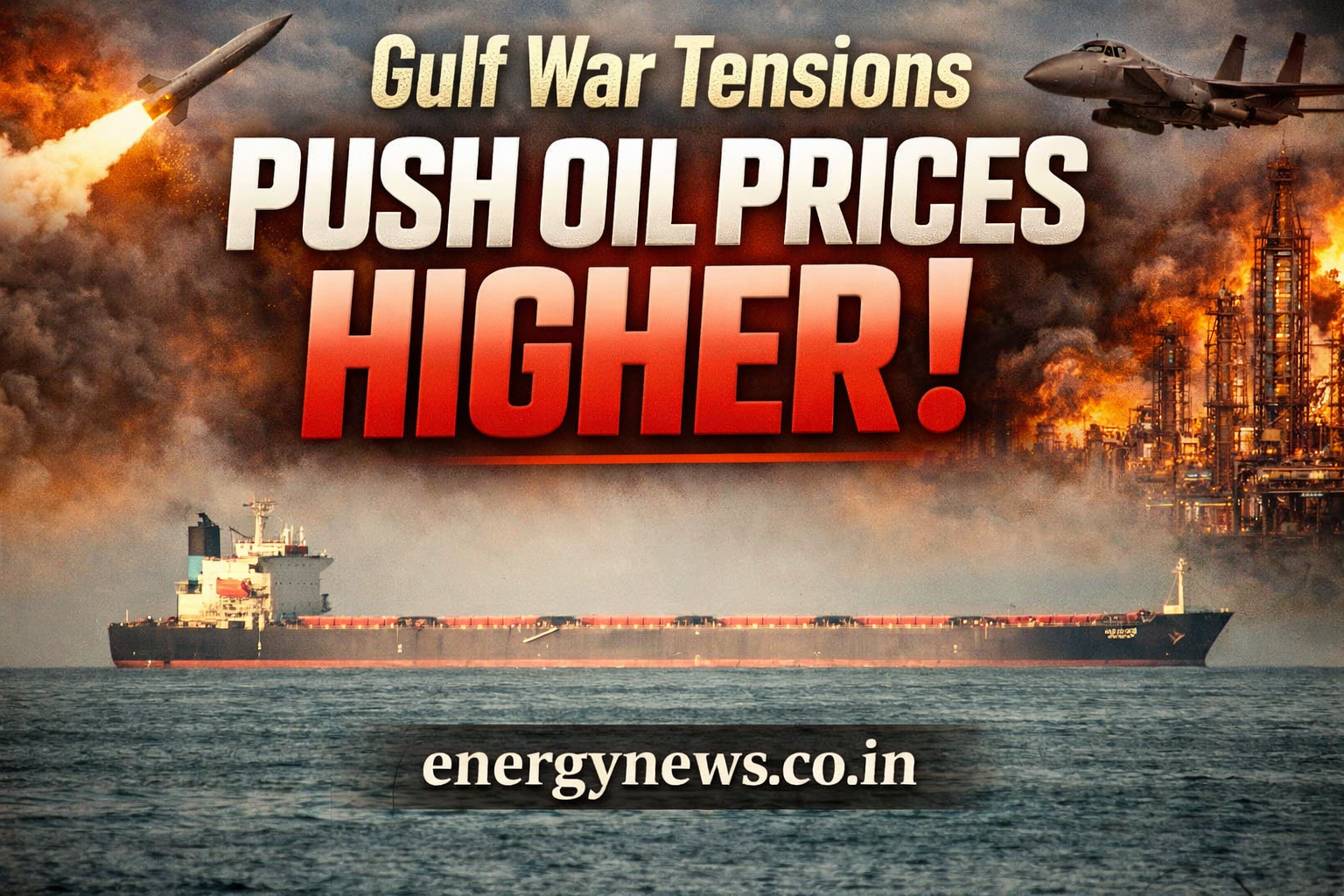Gulf War Tensions Push Oil Prices Higher