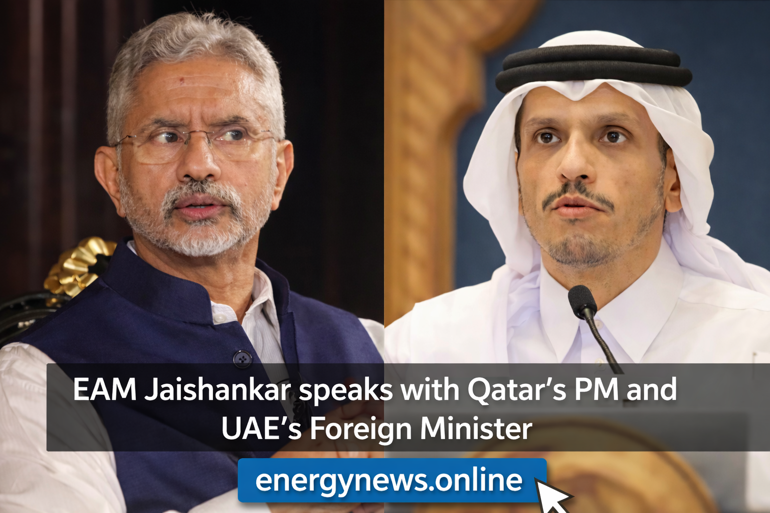 Jaishankar discusses energy security with Qatar amid rising West Asia tensions